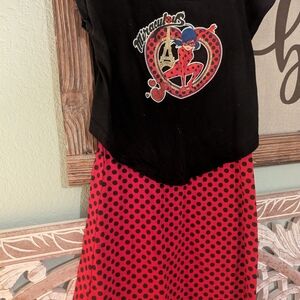 🐞Miraculous lady Bug Dress For Little Girl 🐞🐞🐞